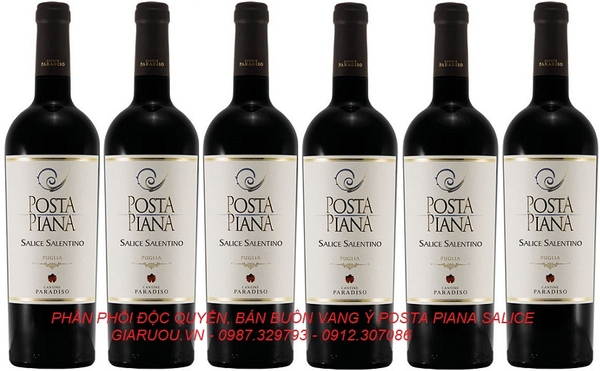 Kết quả hình ảnh cho vang ý posta piana salice