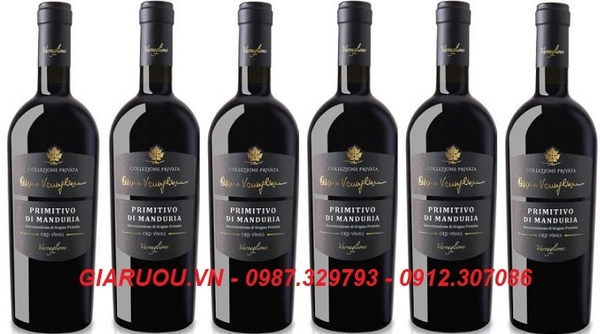 PHÂN PHỐI VANG Ý PRIVATA PRIMITIVO DI MANDURIA GIÁ RẺ NHẤT