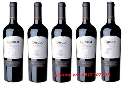 VANG CHILE VENTISQUERO QUEULAT CARMENERE - RƯỢU UỐNG NGON GIÁ TỐT