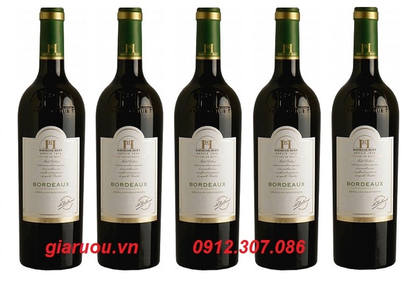 ĐỊA CHỈ BÁN VANG PHÁP BORDEAUX RAYMOND HUET SEMILLON SAUVIGNON GIÁ RẺ