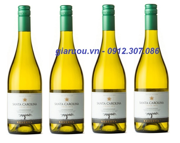 VANG CHILE SANTA CAROLINA RESERVA CHARDONNAY BÁN RẺ NHẤT