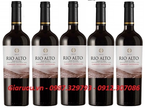 PHÂN PHỐI GIÁ RẺ VANG CHILE RIO ALTO TẠI HÀ NỘI