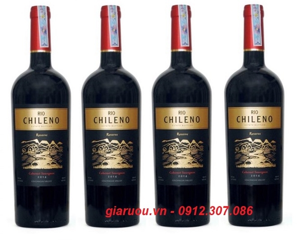 TỔNG ĐẠI LÝ VANG CHILE RIO CHILENO RESERVA CABERNET SAUVIGNON