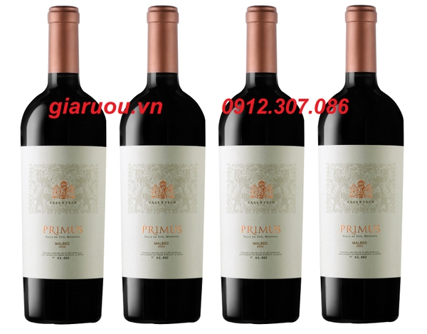 VANG ARGENTINA SALENTEIN PRIMUS MALBEC - HÀNG CHẤT GIÁ SỐC