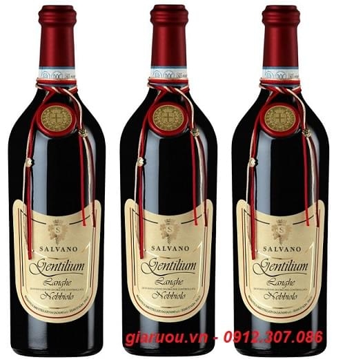 ĐỊA CHỈ BÁN TIN CẬY NHẤT - VANG Ý SALVANO GENTILIUM LANGHE NEBBIOLO