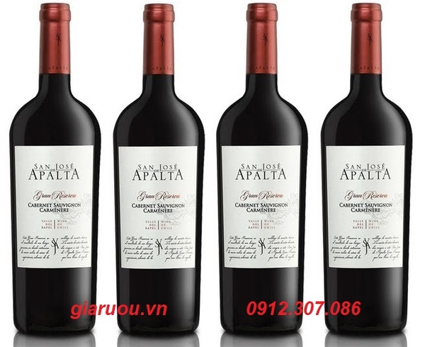 GIÁ VANG CHILE SAN JOSE DE APALTA GRAN RESERVA CABERNET SAUVIGNON