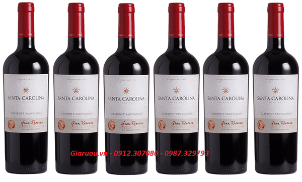 NHÀ PHÂN PHỐI VANG CHILE SANTA CAROLINA GRAN RESERVA GIÁ TỐT NHẤT