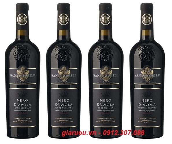 ĐỊA CHỈ BÁN VANG Ý SANTI NOBILE NERO D'AVOLA TIN CẬY NHẤT