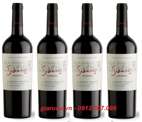 TỔNG ĐẠI LÝ VANG CHILE UNDURRAGA SIBARIS CABERNET SAUVIGNON