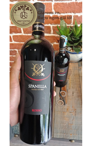 RƯỢU VANG Ý SPANELLA VINO ROSSO - RƯỢU NGON GIÁ RẺ