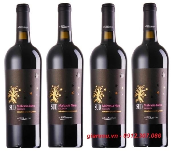 BÁN BUÔN GIÁ TỐT NHẤT - VANG Ý SUD MALVASIA NERA SALENTO