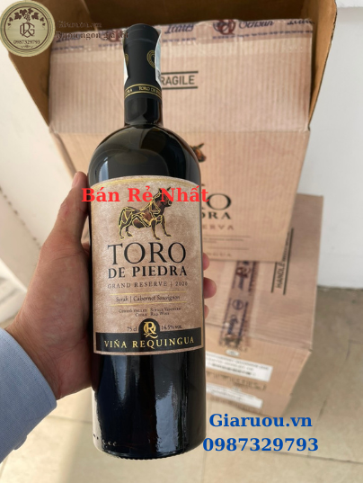 VANG CHILE TORO DE PIEDRA Ở ĐÂU BÁN RẺ NHẤT