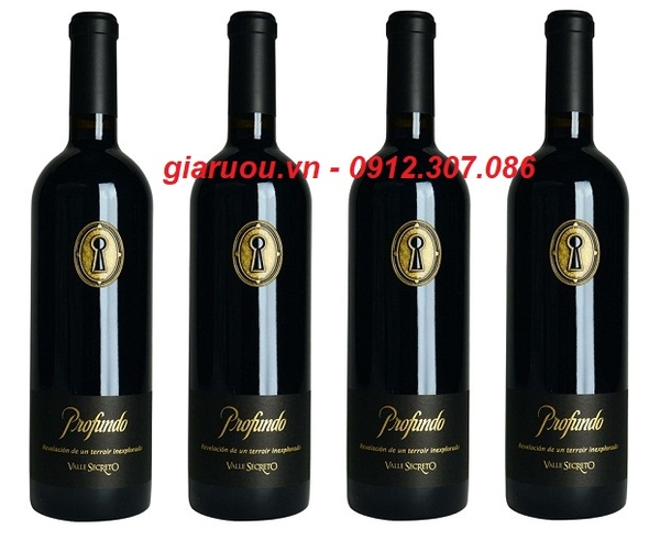 VANG CHILE VALLE SECRETO PROFUNDO - HÀNG CHẤT, MẪU ĐẸP, GIÁ RẺ NHẤT