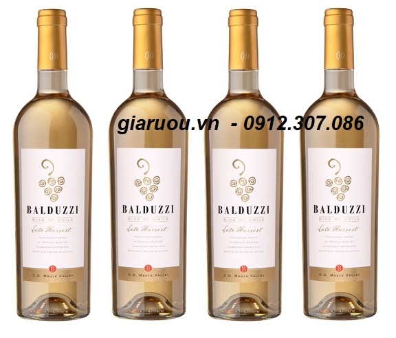 ĐỊA CHỈ BÁN VANG NGỌT CHILE BALDUZZI LATE HARVEST UY TÍN GIÁ RẺ NHẤT