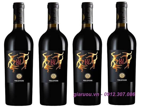 TỔNG ĐẠI LÝ PHÂN PHỐI RƯỢU VANG Ý LUDI VELENOSI TẠI MIỀN BẮC