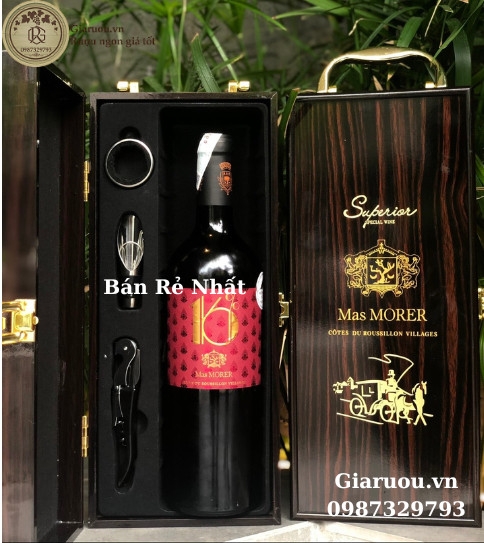 CUNG CẤP VANG PHÁP 16 ĐỘ MAS MORER GIÁ RẺ NHẤT