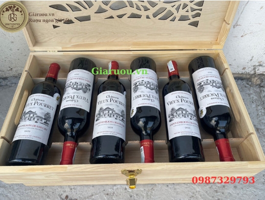 BÁN VANG PHÁP CHATEAU VIEUX POURRET SAINT EMILION GRAND CRU GIÁ TỐT NHẤT