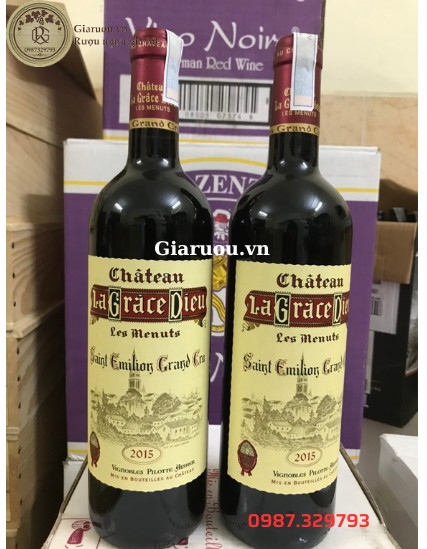 BÁN VANG PHÁP CHATEAU LA GRACE DIEU SAINT EMILION GIÁ TỐT NHẤT HÀ NỘI