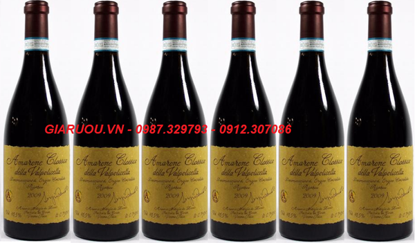 VANG Ý AMARONE CLASSICO DELLA VALPOLICELLA GIÁ RẺ NHẤT CHỈ TỪ 3.740K