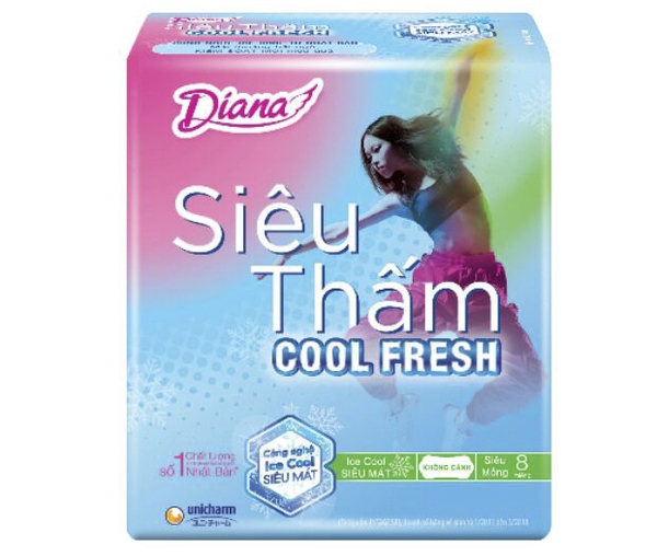 Diana SENSI Cool Fresh Siêu Mỏng