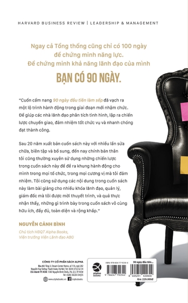 HBR - 90 Ngày Đầu Tiên Làm Sếp