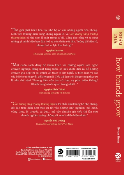 Con đường tăng trưởng thương Hiệu: Khám phá - How Brands Grow