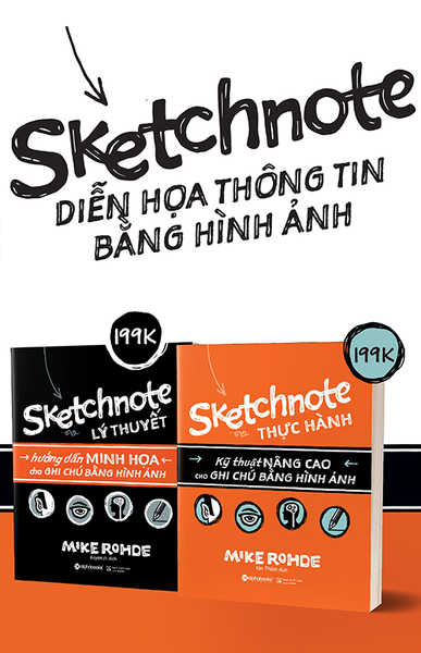 Combo Sketchnote - Ghi chép bằng hình ảnh