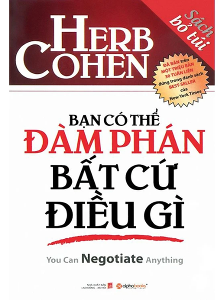 Bạn có thể đám phán bất cứ điều gì