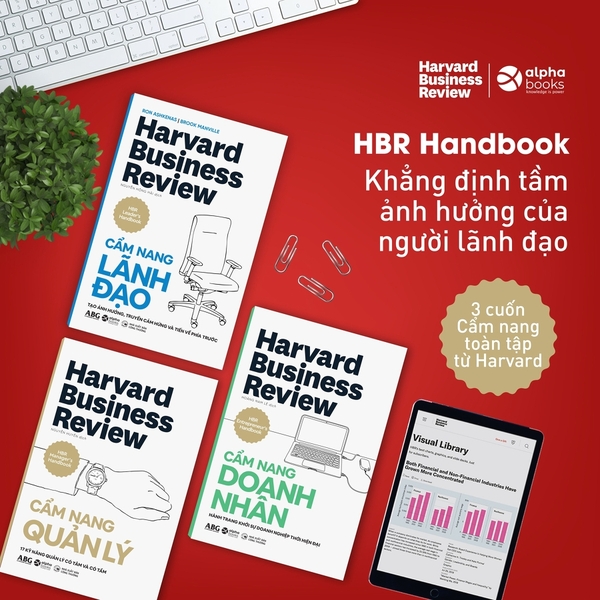 HBR Handbook - Cẩm Nang Quản Trị Toàn Tập Từ Havard (Trọn bộ 3 cuốn)