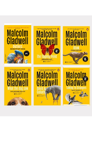 Combo sách của Malcolm Gladwell (6 cuốn)