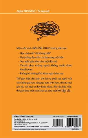 Tư Duy Như Một Kẻ Lập Dị (Tái Bản)