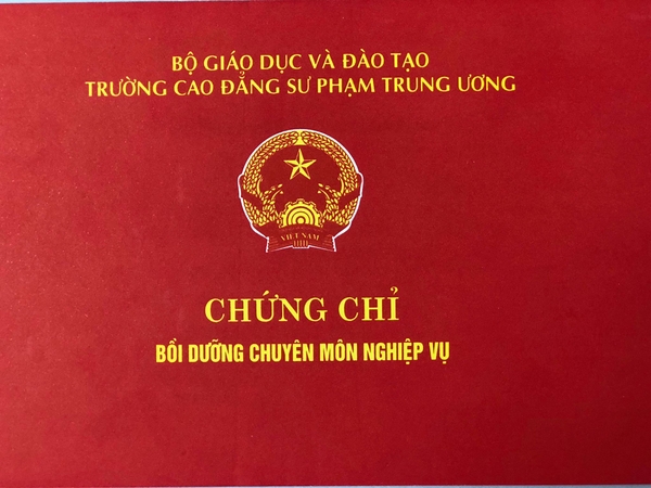 Chứng Chỉ Quản lý giáo dục mầm non