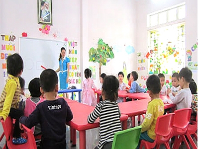 Giáo Viên Mầm Non tại các cơ sở mầm non tư thục ồ ạt đi học Văn Bằng 2