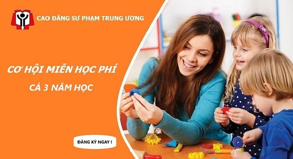 Tuyển sinh cao đẳng Sư phạm mầm non