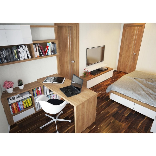 Thiết kế Nội thất căn hộ anh Việt V2 Văn Phú Victoria