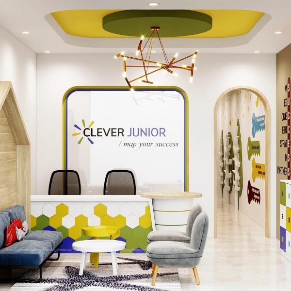 Thiết kế TT Tiếng Anh Clever Junior - tỉnh Bạc Liêu.