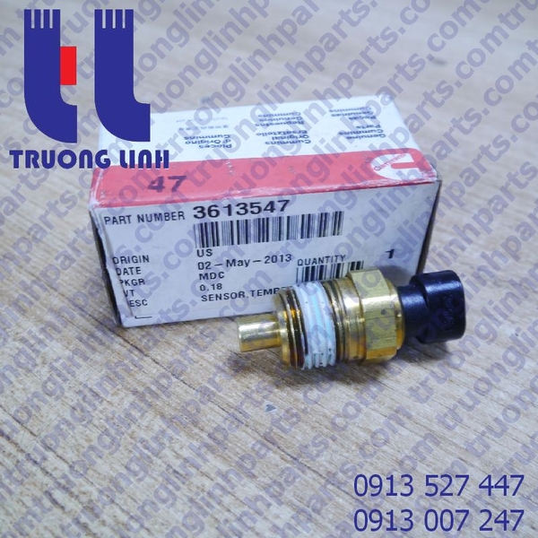 cảm biến nước làm mát cummins 3613547