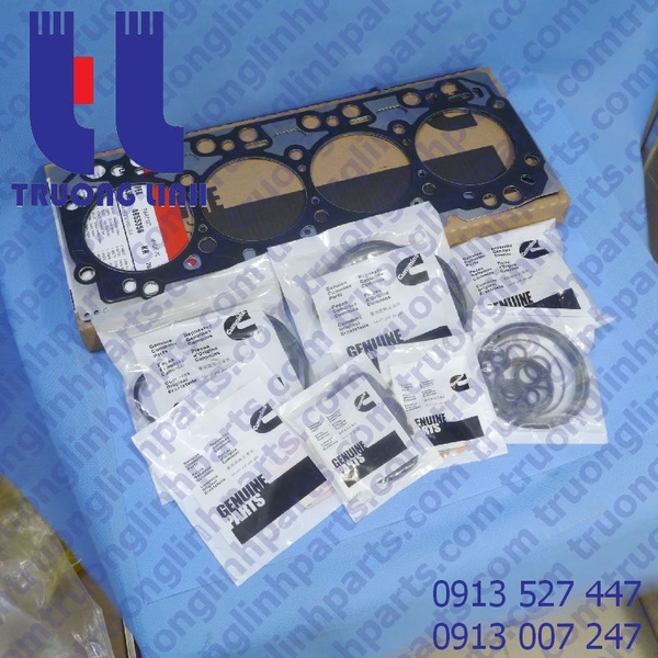 bộ gioăng đại tu động cơ nữa dưới cummins 4955357