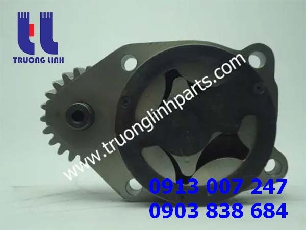 Bơm nhớt động cơ  S6D102 -Phụ Tùng Máy Xúc Lật Komatsu
