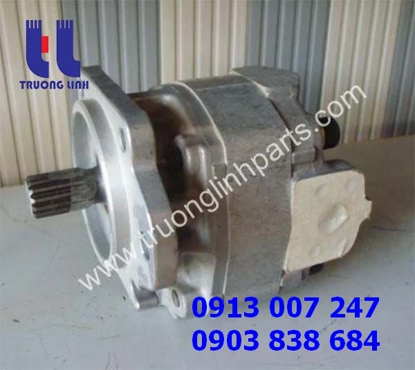 Bơm Thủy Lực Bánh Răng – Bơm Số 705-12-38010 Máy Xúc Lật Komatsu WA500-1 WA500-3