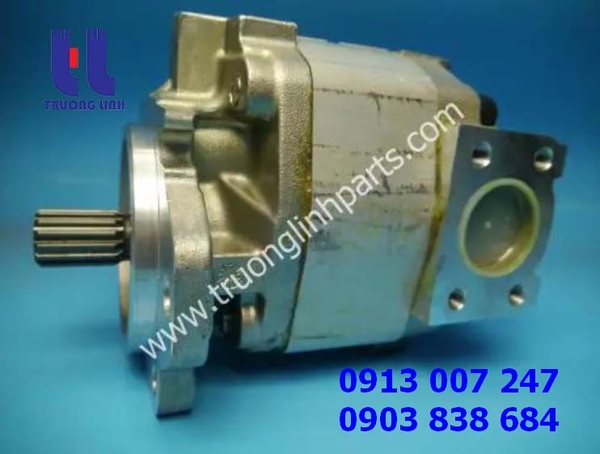Bơm Thủy Lực Bánh Răng - Bơm Nâng Hạ 705-22-40110 Máy Xúc Lật Komatsu WA500-1