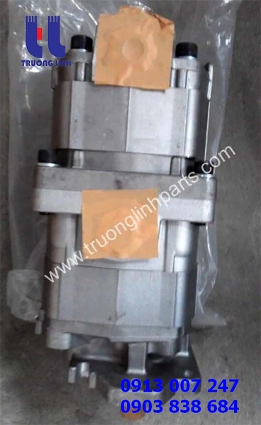 Bơm Thủy Lực Bánh Răng – Bơm Di Chuyển 705-51-30290 Xe Cần Cẩu Komatsu LW250M-2 - Bơm Hai Tầng