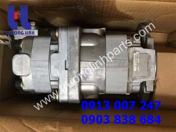 Bơm Thủy Lực Bánh Răng – Bơm Lái 705-52-30360 Máy Xúc Lật Komatsu WA400-3 WA420-3 - Bơm Hai Tầng