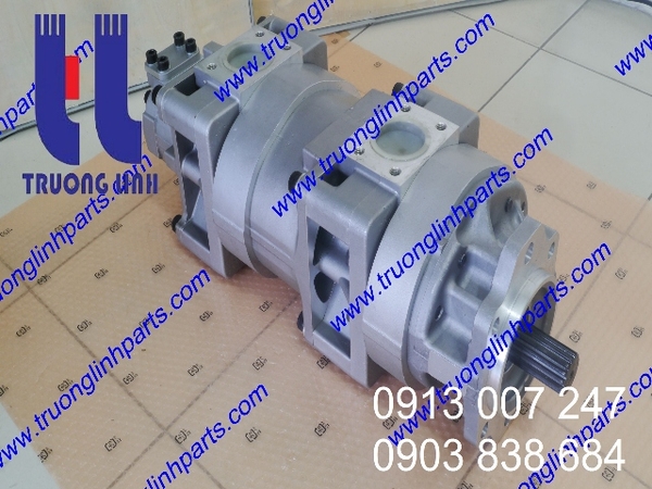 705-55-43000 Bơm Bánh Răng Thủy Lực Máy Xúc Lật Komatsu WA470-5 WA480-5 WA450-5