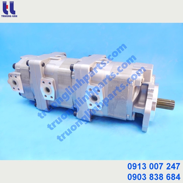 Bơm Thủy Lực Bánh Răng - Bơm Lái 705-56-34040 Máy Xúc Lật Komatsu WA400-1, WA420-1