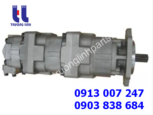 Bơm Thủy Lực Bánh Răng 705-56-34240 Máy Xúc Lật Komatsu WA400