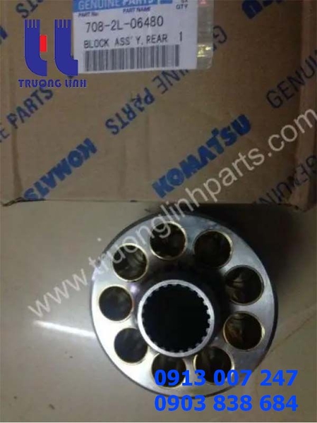 Xi lanh Ruột Bơm Thủy Lực 708-2L-06480 Máy Đào Komatsu PC200-8