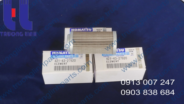 Lọc Phanh Dầu Thủy Lực 421-43-27920 Máy Xúc Lật WA150-6 WA200-6 WA320-6 WA470-6