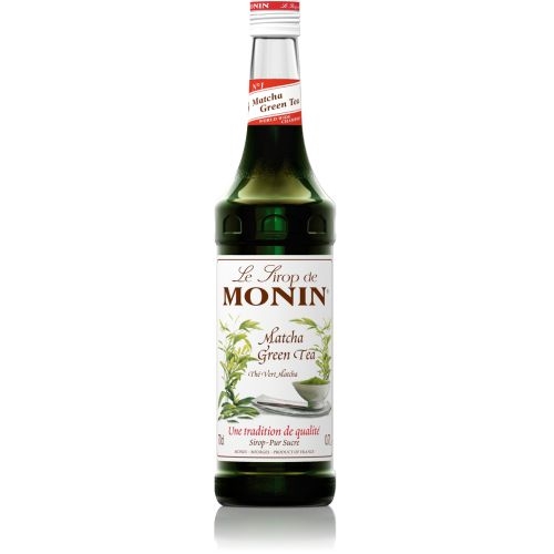 Kết quả hình ảnh cho Sirô Trà xanh MONIN – chai 70CL