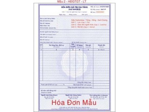 Mẫu hóa đơn 01